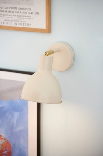 Lampa ścienna POP 45841009 Nordlux 1xE27 18W Metal Beżowy