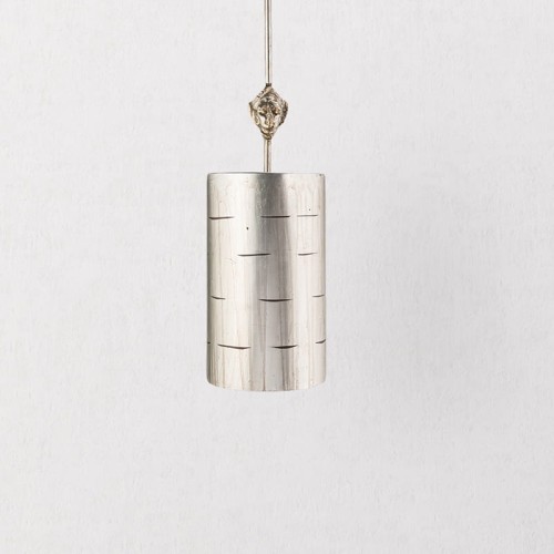 Lampa wisząca Fragment FB-FRAGMENT-S-PS Elstead Lighting 1xE27 Stal miękka Srebrny