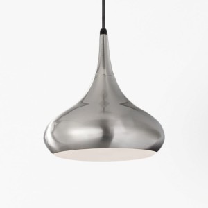 Lampa wisząca Beso FE-BESO-P-M-BS Elstead Lighting 1xE27 Stal Szczotkowana stal