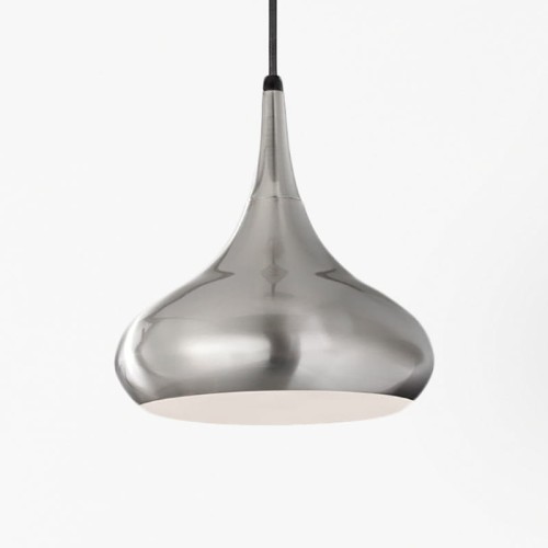 Lampa wisząca Beso FE-BESO-P-M-BS Elstead Lighting 1xE27 Stal Szczotkowana stal