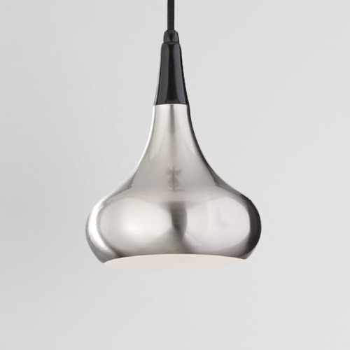 Lampa wisząca Beso FE-BESO-P-S-BS Elstead Lighting 1xE27 Stal Szczotkowana stal