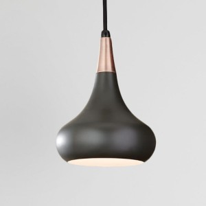 Lampa wisząca Beso FE-BESO-P-S-DBZ Elstead Lighting 1xE27 Stal Brąz