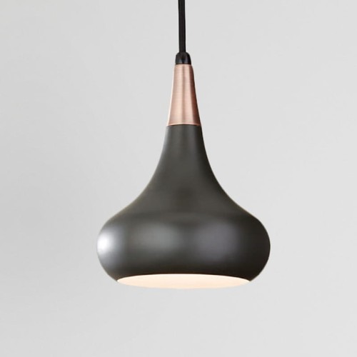 Lampa wisząca Beso FE-BESO-P-S-DBZ Elstead Lighting 1xE27 Stal Brąz