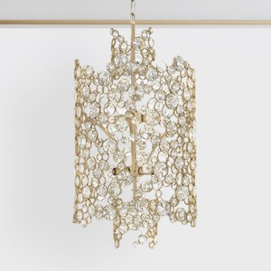 Lampa wisząca Anya HK-ANYA-6P Elstead Lighting 6x60W E14 Złoty