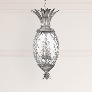 Lampa wisząca Plantation HK-PLANT4-P-PL Elstead Lighting 4x40W E14 Stal Stalowy