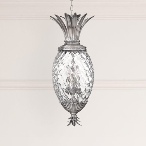 Lampa wisząca Plantation HK-PLANT4-P-PL Elstead Lighting 4x40W E14 Stal Stalowy