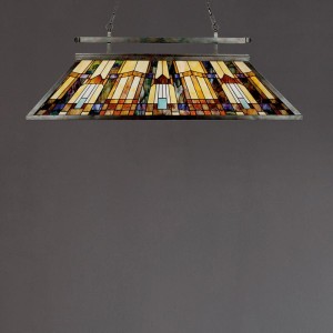 Lampa wisząca Inglenook QZ-INGLENOOK-ISLE Elstead Lighting 3x100W E27 Metal Wielokolorowy