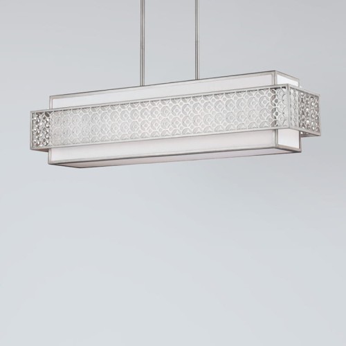 Lampa wisząca Kenney FE-KENNEY-ISLE Elstead Lighting 5x60W E27 Stal Srebrny