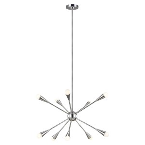 Lampa wisząca Jax FE-JAX10-PN Elstead Lighting 10x3W LED G9 Stal Chrom