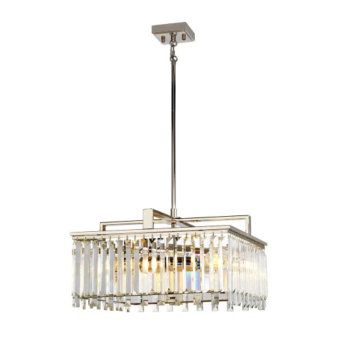 Lampa wisząca Aries ARIES-4P-L Elstead Lighting 4x60W E27 Stal Chrom