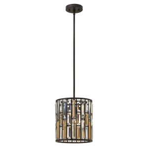 Lampa wisząca Gemma HK-GEMMA-P-A-VBZ Elstead Lighting 1x100W E27 Stal Brązowy