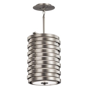Lampa wisząca Roswell KL-ROSWELL-P-A Elstead Lighting 1x100W E27 Srebrny