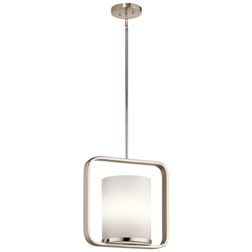 Lampa wisząca City Loft KL-CITY-LOFT-P-M Elstead Lighting 1x60W E27 Szkło Srebrny