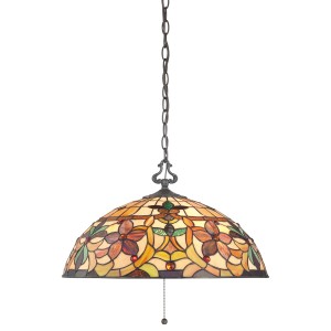Lampa ścienna Kami QZ-KAMI-P Elstead Lighting 3x60W E27 Metal Wielokolorowy