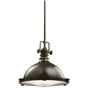 Lampa wisząca Hatteras Bay KL-HATTERAS-BAY-M-OZ Elstead Lighting 1x150W E27 Stal Czarny