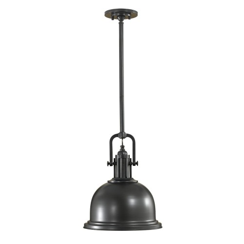 Lampa wisząca Parker Place FE-PARKER-P-M-DB Elstead Lighting 1x60W E27 Czarny