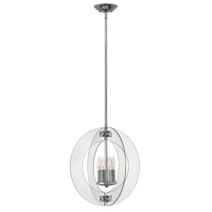 Lampa wisząca Solstice HK-SOLSTICE-P Elstead Lighting 4x60W E14 Chrom