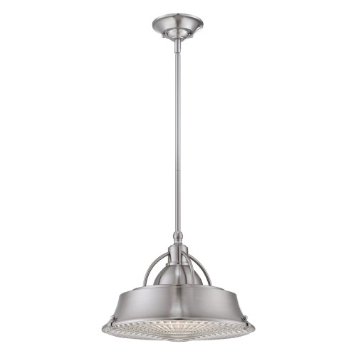 Lampa wisząca Cody QZ-CODY-P-M-BN Elstead Lighting 2x60W E27 Srebrny