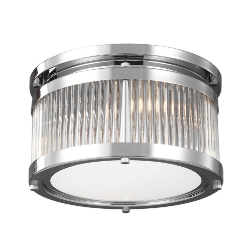 Lampa sufitowa Paulson FE-PAULSON-F-S Elstead Lighting 3x3W LED G9 Stal Srebrny