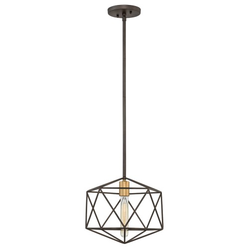Lampa wisząca Astrid HK-ASTRID-MP Elstead Lighting 1x100W E27 Brązowy