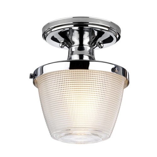 Lampa sufitowa Dublin QZ-DUBLIN-SF-PC Elstead Lighting 1x60W E27 Stal Chrom