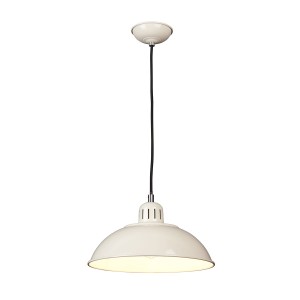 Lampa wisząca Franklin FRANKLIN-P-CR Elstead Lighting 1x60W E27 Stal Beżowy