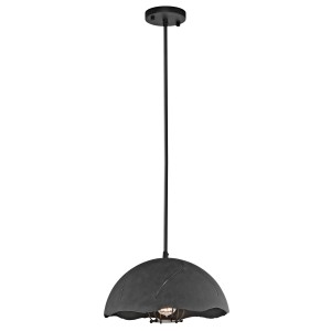 Lampa wisząca Fracture KL-FRACTURE-P-S Elstead Lighting 1x100W E27 Czarny