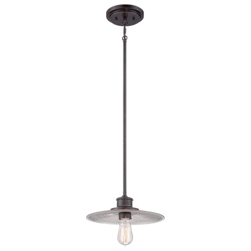 Lampa wisząca Admiral QZ-ADMIRAL-P-IB Elstead Lighting 1x60 E27 Brązowy