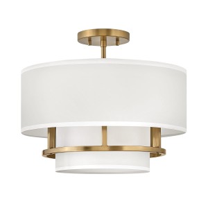 Lampa wisząca Graham HK-GRAHAM-M-LCB Elstead Lighting 3x40 W E14 Lakierowany mosiądz