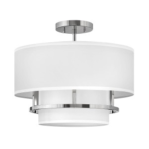 Lampa wisząca Graham HK-GRAHAM-M-PN Elstead Lighting 3x40 W E14 Polerowany nikiel