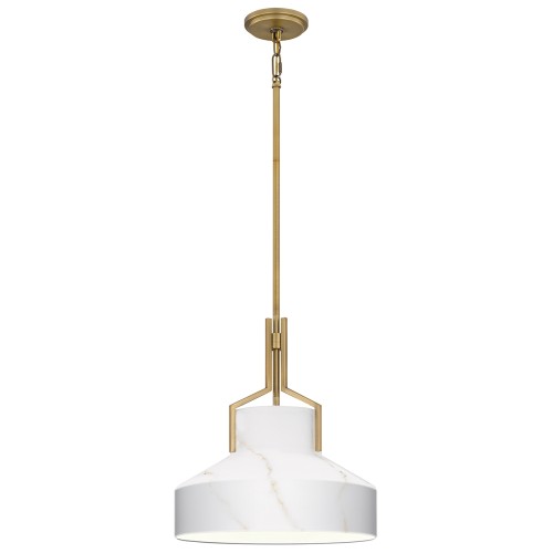 Lampa wisząca Brecken QZ-BRECKEN-2P-OZ-ABG Elstead Lighting 2xE27 60W Stal, szkło Brązowy