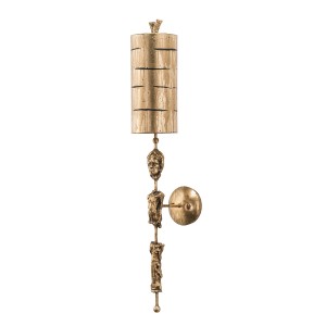 Lampa ścienna Fragment FB-FRAGMENT-G1 Elstead Lighting 1xE27 Stal miękka Złoty