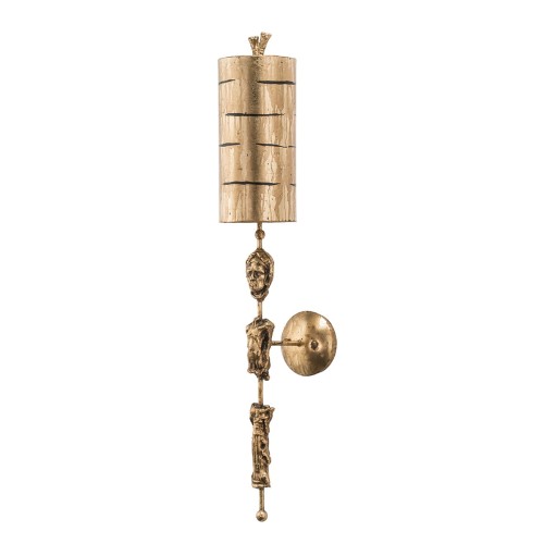 Lampa ścienna Fragment FB-FRAGMENT-G1 Elstead Lighting 1xE27 Stal miękka Złoty