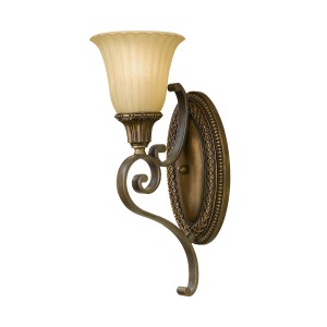 Lampa ścienna Kelham FE-KELHAM-HALL1 Elstead Lighting Hall 1xE27 Stal Złoty