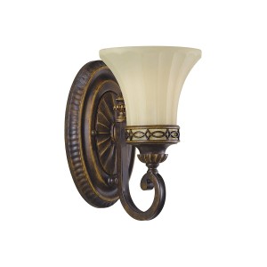Lampa ścienna Drawing Room FE-DRAWING-ROOM1 Elstead Lighting 1xE27 Stal Orzech