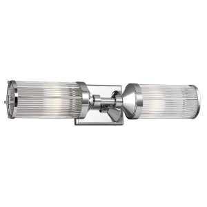 Lampa ścienna Paulson FE-PAULSON2 Elstead Lighting 2x3W LED G9 Stal Chrom