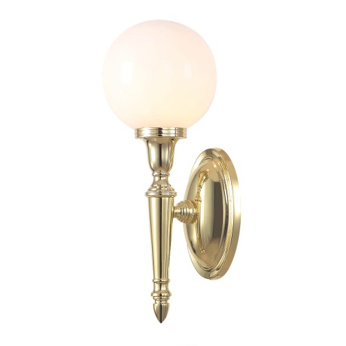 Lampa ścienna Dryden BATH-DRYDEN4-PB Elstead Lighting 1x3W LED G9 Aluminium Złoty