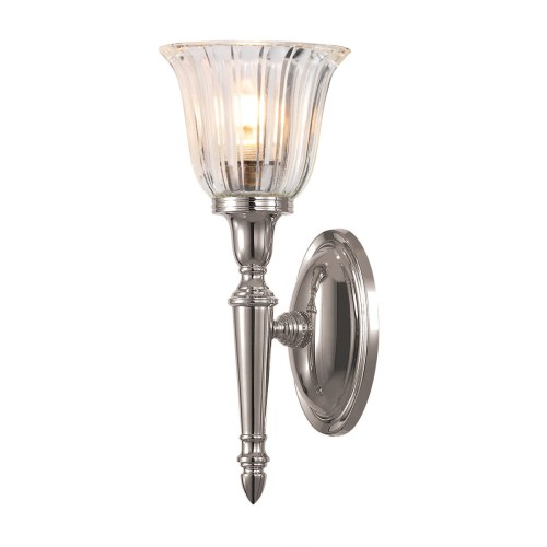 Lampa ścienna Dryden BATH-DRYDEN1-PN Elstead Lighting 1x3W LED G9 Aluminium Srebrny
