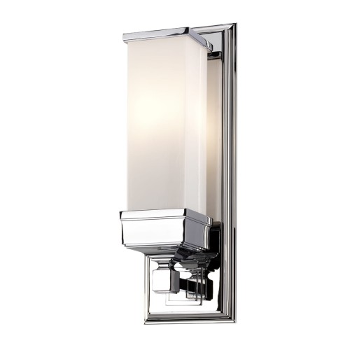 Lampa ścienna Cambridge BATH-CM1 Elstead Lighting 1x3W LED G9 Stal Srebrny
