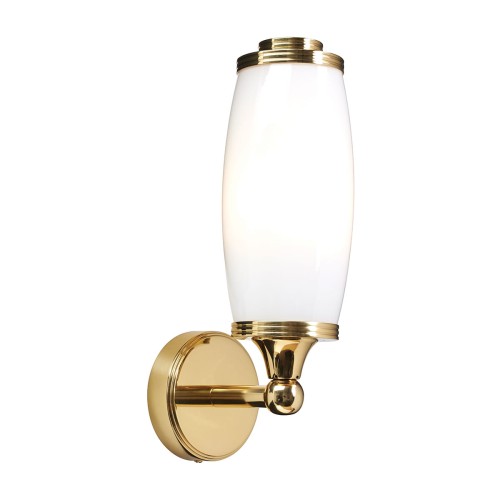 Lampa ścienna Eliot BATH-ELIOT1-PB Elstead Lighting 1x3W LED G9 Aluminium Złoty
