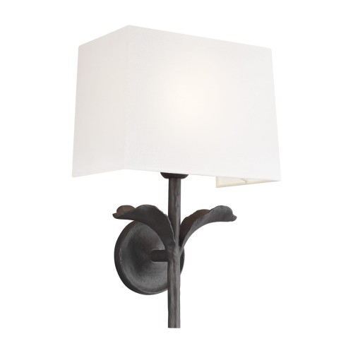 Lampa ścienna Georgia FE-GEORGIA1 Elstead Lighting 1x60W E27 Stal Czarny