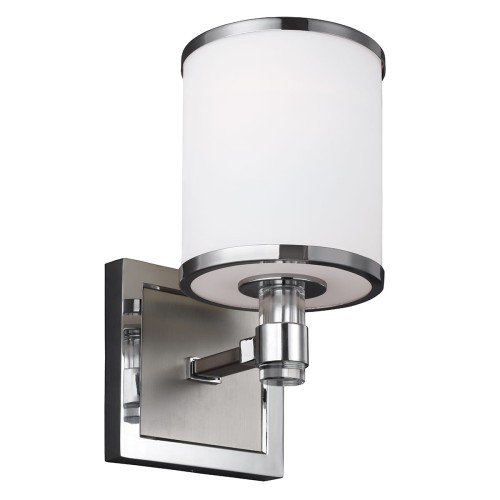 Lampa ścienna Prospect Park FE-PROSPECT-PARK1 Elstead Lighting 1xE27 Stal Nikiel