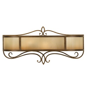 Lampa ścienna Justine FE-JUSTINE2-A Elstead Lighting 2x60W E14 Żelazo Brązowy