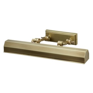 Lampa ścienna Chawton CHAWTON-PLM-AB Elstead Lighting 2x40W E14 Stal Mosiądz