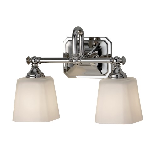 Lampa ścienna Concord FE-CONCORD2-BATH Elstead Lighting 2x3W LED G9 Stal Chrom