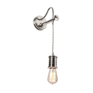Lampa ścienna Douille DOUILLE1-PN Elstead Lighting 1x60W E27 Mosiądz Chrom