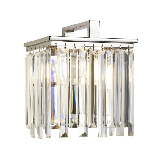 Lampa ścienna Aries ARIES1 Elstead Lighting 1x60W E27 Stal Srebrny