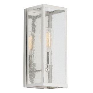 Lampa ścienna Harrow FE-HARROW1 Elstead Lighting 1x60W E27 Srebrny