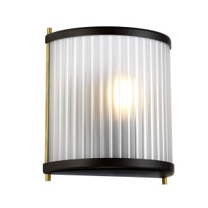Lampa ścienna Corona DL-CORONA1-BAB Elstead Lighting 1x60W E27 Stal Brązowy
