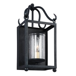 Lampa ścienna Declaration FE-DECLARATION1 Elstead Lighting 1x60W E14 Stal Czarny